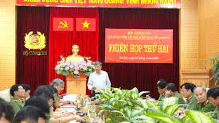 Bộ trưởng Bộ Công an Tô Lâm, Trưởng Ban xay moon tổng kết Nghị quyết Trung ương 8 khóa XI