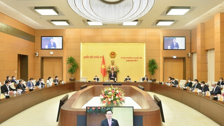 Ủy ban TVQH đọong boóp p’rá đăh dự thảo Nghị quyết pa căh Nội quy pr’họp Quốc hội (bhr’lậ)