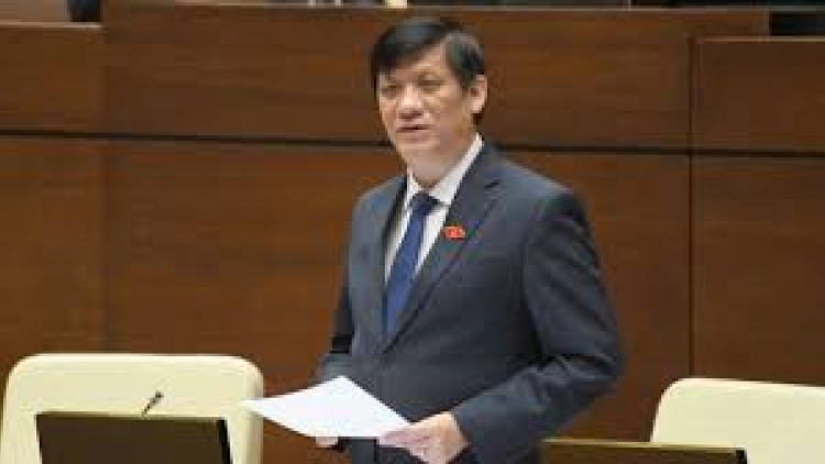 P’tộ Bộ trưởng Bộ Y tế lâng t’cooh Nguyễn Thanh Long