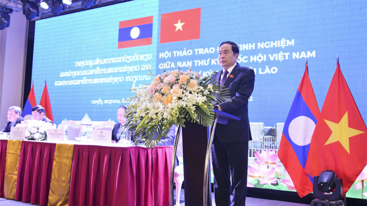 Pa dưr liêm choom bh’rợ âng Quốc hội 2 k’tiếc k’ruung Việt Nam-Lào