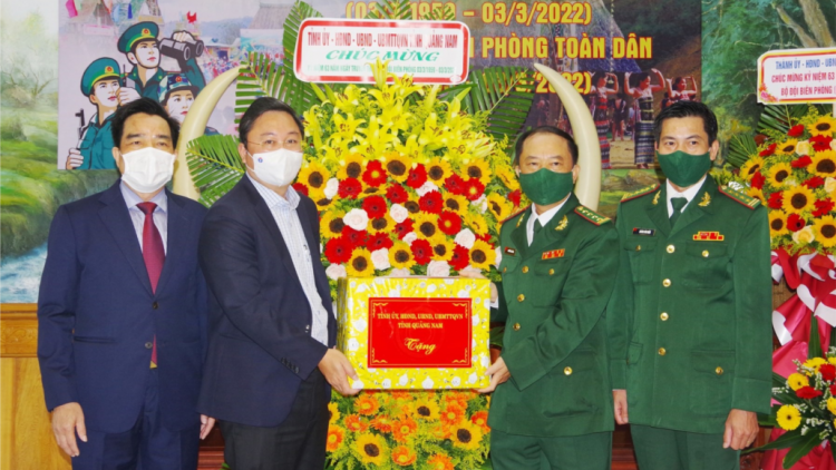 Bh’cộ tỉnh Quảng Nam lưm, hơnh déh Bộ đội Biên phòng tỉnh ta lưm t’ngay ty chr’nắp