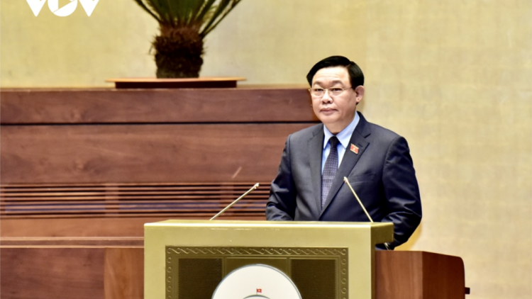 Chủ tịch Quốc hội: Bh’rợ ta mooh năc pr’đơợ chr’năp đoọng đhanuôr choom mâng loom ooy râu tr’xăl t’mêê k’rơ bhlâng bh’rợ ch’mêệt lêy