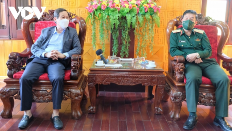 VOV lum hơnh Tết Bộ Tư lệnh Quân khu 5