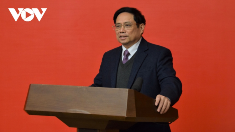 Thủ tướng k’đhơợng bhrợ Hội nghị Ban k’đhơợng xay pazưm pr’lứch bhrợ têng Nghị quyết số 19 âng BCH Trung ương khoá 11 g’lúh 4
