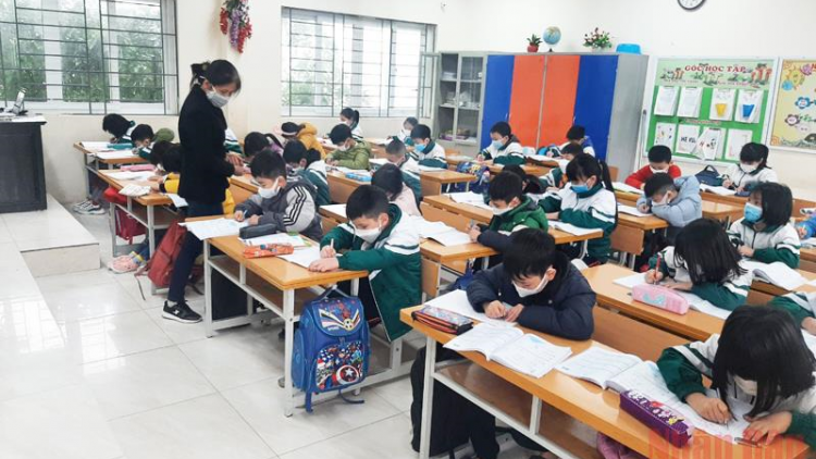 K’noọ 94% học sinh prang k’tiêc lươt học cớ đhị trường
