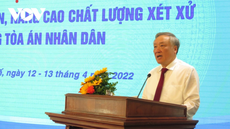 Pa dưr râu liêm choom bh’rợ xét xử coh Toà án Nhân dân