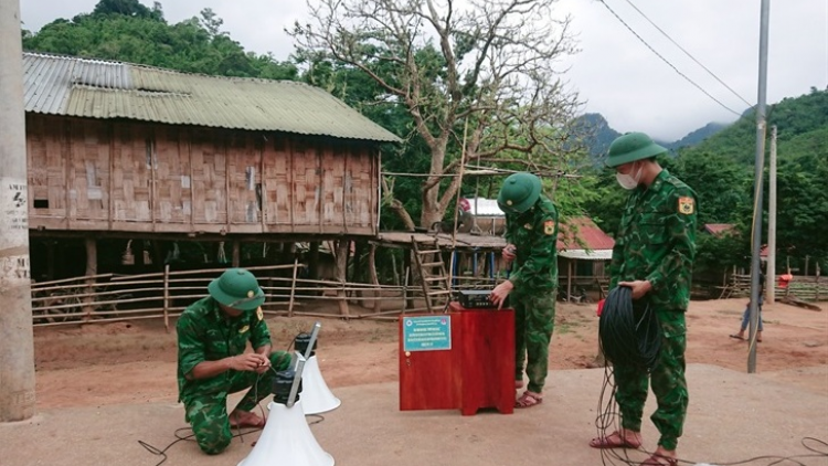 Quảng Bình pa đơp đoọng pr’đhang bh’rợ “ Truyền thanh vel ch’ngai” ha đha nuôr acoon coh zr’lụ k’noong k’tiêc