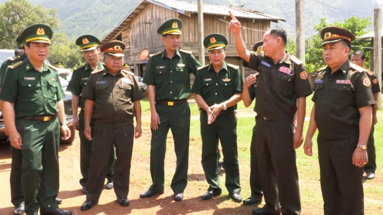 Quảng Bình: Tơợp giao lưu zr’ziêng ca noong k’tiếc Việt Nam-Lào cấp Bộ Chỉ huy BĐBP tỉnh c’moo 2022