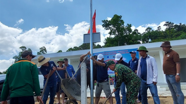 Quảng Bình: Pazao đoọng công trình: Tr’ang zr’lụ c’noong k’tiêc lâng đoọng pr’hêl ha pr’loọng đong zr’năh k’đhap coh chr’val Trọng Hoá