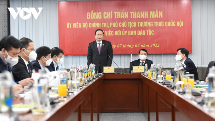 Phó Chủ tịch Quốc hội Trần Thanh Mẫn: Zooi zúp đấh loon manứih acoon cóh lưm zr’nắh k’đhạp tu pr’lúh Covid-19