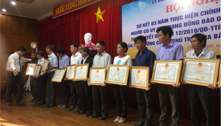 Quảng Ngãi: Pa dưr c’rơ chr’năp âng ma nuyh chr’năp liêm coh bh’rợ pa xiêr đha rựt