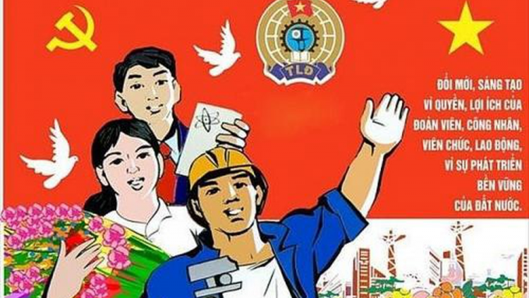 Bấc bh’rợ hơnh déh 90 c’moo t’ngay bhrợ t’váih Công đoàn Việt Nam