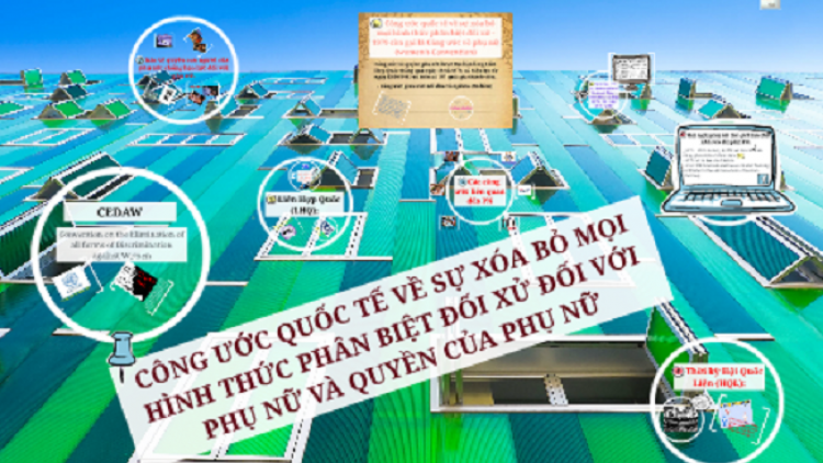 Nảy vả cú Trần Chi Mai-Phó Vụ trưởng vụ hợp tác quốc tế UBDTTzùn thông duốn xỉ tào tzấu tuz ziêm hít tzấu Công ước lùng điaz quảng coz tìu mảng tzản phính miền