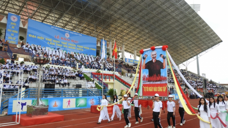 Mphŭn pŏk Klei bi lông mjuăt ktang asei mlei čar Kon Tum tal VII thŭn 2022