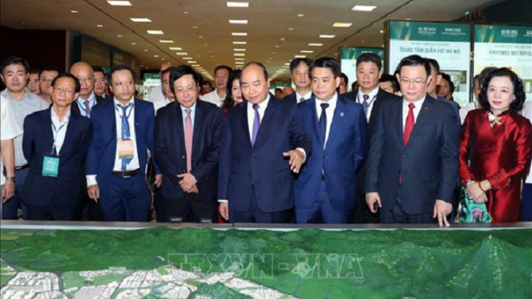Khua dêh ]ar ơi Nguyễn Xuân Phúc nao jơnum Hà Nội ngă hrom hăng pơđ^ kyar