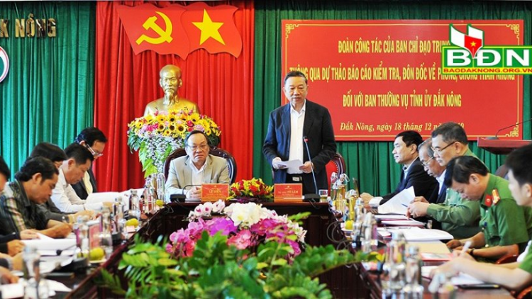 Khua ding jum Kông ang ơi Tô Lâm mă bruă [ơi Daknông