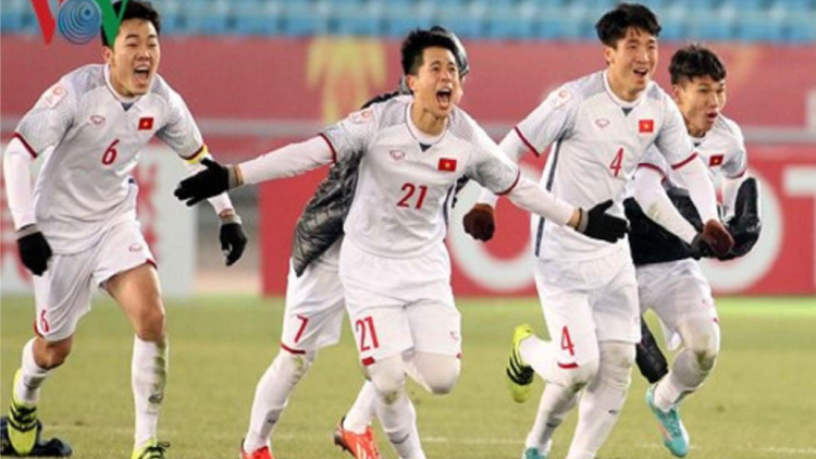 Mpồl coh plai U23 lơgar Việt Nam lơh geh cồng nha niam ngan tàm dar coh plai U23 châu Á nam 2018