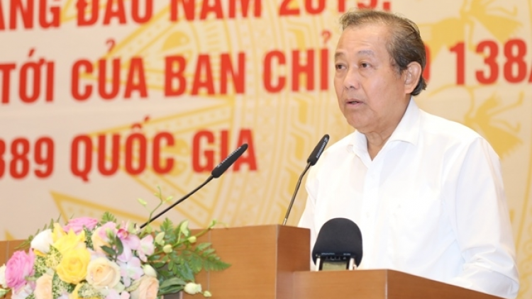 Phó Thủ tướng, ồng Trương Hoà Bình đơng lam pơrjum sền wơl broă lơh 2 mpồl đơng lam 138 mờ 389 dà lơgar dê