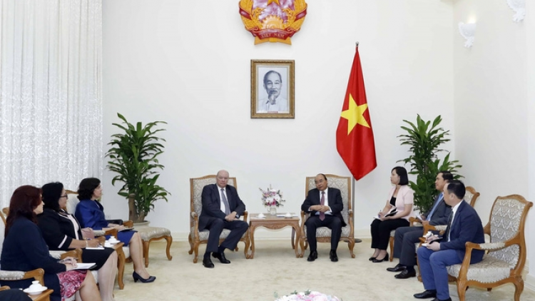 Thủ tướng wă Bộ trưởng Ngoại thương mờ bơcri priă lơgar Cuba
