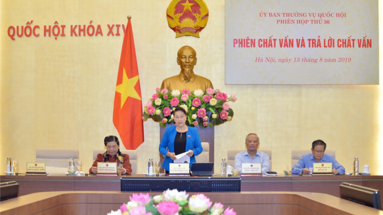 Ủy ban Thường vụ Quốc hội lùp 15 nă Bộ trưởng, Kuang atbồ gah sơnah lơh broă dà lơgar: Uă gah broă lơh geh kuang bàng Quốc hội lùp wơl