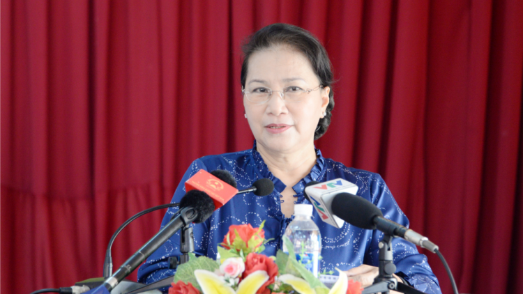 Chủ tịch Quốc hội tìp mat cau te\ khà tàm quận Cái Răng, [òn dờng Cần Thơ