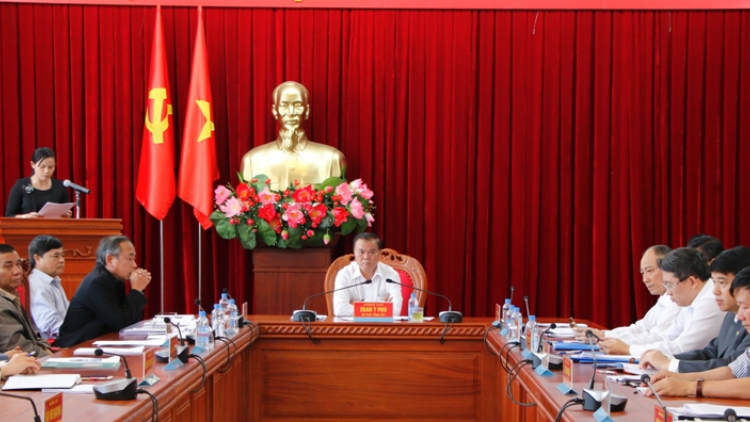 Tỉnh uỷ Dak Lak ai sra\ pồ pồ pin dờ` tus mờ ​ala\ kuang bàng đơng lam atbồ