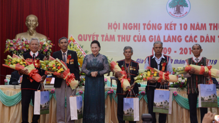 10 nam lơh jăt pang sră lơh ngan bơh kra [òn ală jơi bơtiàn kòn cau Tây Nguyên