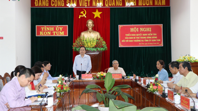 Ban Bí thư Đảng dà lơgar lơh broă mờ Ban Thường vụ Tỉnh uỷ Kon Tum