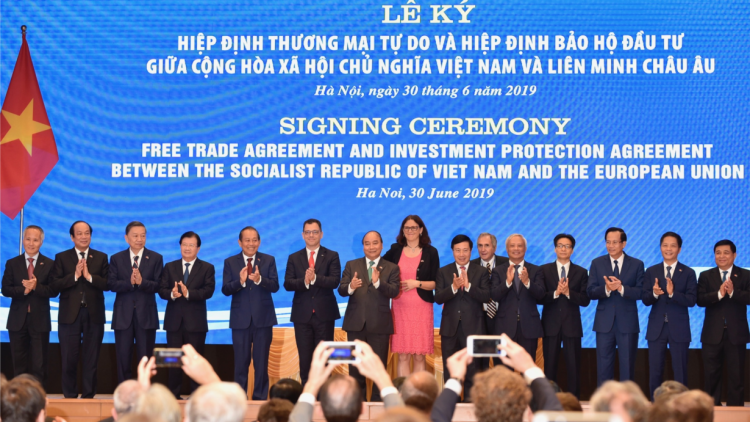 Lơgar Việt Nam mờ mpồl tam klăc châu Âu (EU) k^ Hiệp định kă bro khăt gơboh (EVFTA) mờ Hiệp định dong kờl bơcri priă (EVIPA)