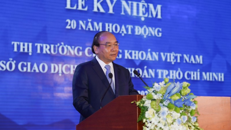 Thủ tướng tus bal tơngkah 20 nam broă lơh drà kă bro chứng khoán Việt Nam