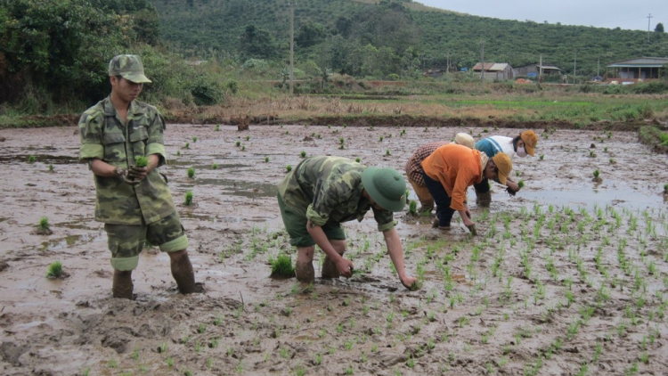 Hờm ram nùs nhơm tam klăc bal ling klàng mờ làng bol bơh [làng sre Dăk Huýt