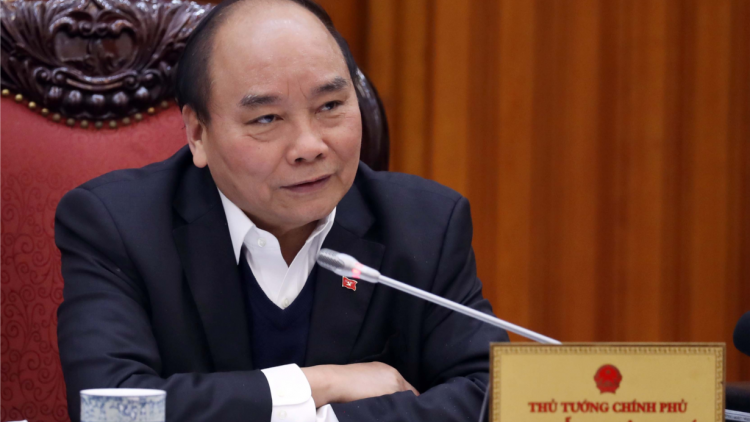 Thủ tướng đơng lam pơrjum Thường trực Chính phủ tă bơsong kal ke ai gah lơh tàu sơdàng in