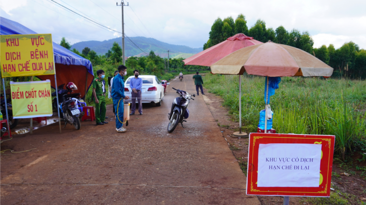 Gia Lai geh tai dùl tiah geh cau gơbàn kòp bạch hầu