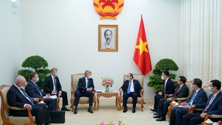 Thủ tướng wă Đại sứ lơgar Nga tàm lơgar Việt Nam