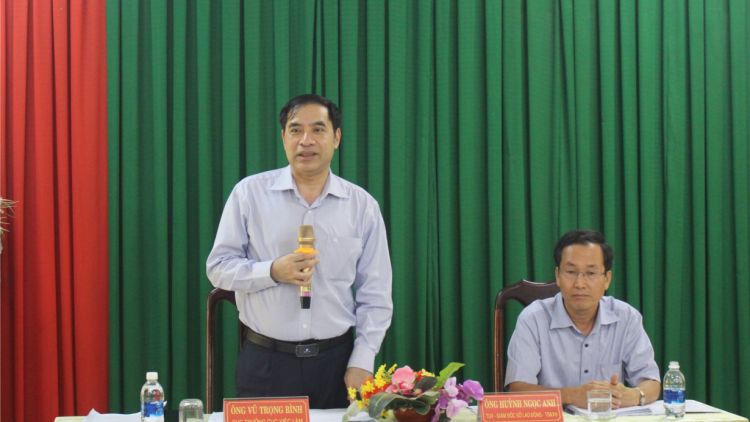 Bộ Lao động Thương binh mờ Xã hội lơh broă mờ càr Dak Nông bè broă dong kờl ală cau gơtìp gơ rềng tài bơh kòp Covid -19