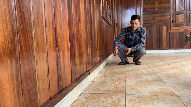 Gia Lai: làng bol tiah nhàr lơgar bòl glar ngan tài bơh `ui khoah jù