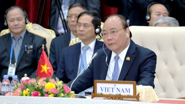 Thủ tướng tus bal pơrjum Kuang bàng dờng màng Mekong- Lan Thương dơ\ 3