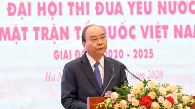 Thủ tướng tus bal Pơrjum dờng Tàm pơrlòng kờ` gơboh dà lơgar Mặt trận dà lơgar Việt Nam