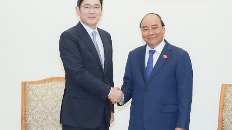 Thủ tướng wă Phó Chủ tịch Tập đoàn Sam Sung