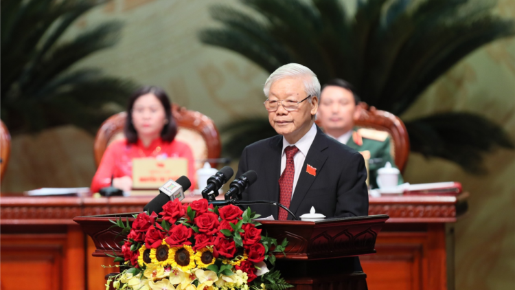 Tổng Bí thư, Chủ tịch lơgar tus bal đơng lam Pơrjum dờng cau ala mat Đảng bộ [òn dờng Hà Nội