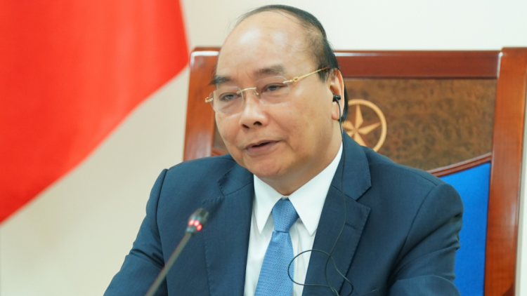 Ồng Nguyễn Xuân Phúc Thủ tướng Chính phủ tìp mat cribơyai broă mờ Thủ tướng Campuchia