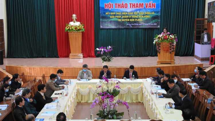 Kon Tum: cồng nha broă lơh atbồ, sền gàr brê mpồl bơtìan tàm Kon Plông