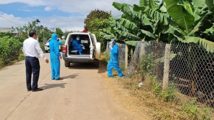 Lâm Đồng jun cau kòp Covid-19 wơl mŭt wơl tàm tiah ơm yah ngài sơm kòp tơnơ̆ dùl ngai dô pồn