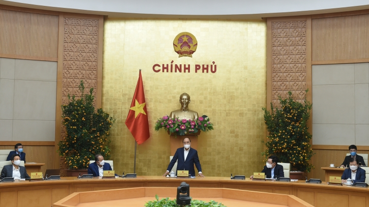 Thủ tướng đơng lam pơrjum pờ tơlik tơn tàm internet bè rơcang sơndră kòp Covid-19