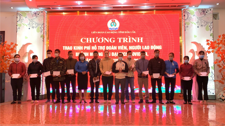 Liên đoàn Lao động Dak Lak dong kờl đoàn viên công đoàn geh sa tềp lơngap lơngai, chờ hờp