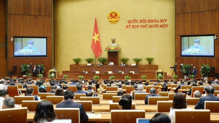 Quốc hội pơn jat tai sền sơ wì jơnau yal tơngai lơh broă bơh anih lơh broă tư pháp, kiểm toán dà lơgar dê