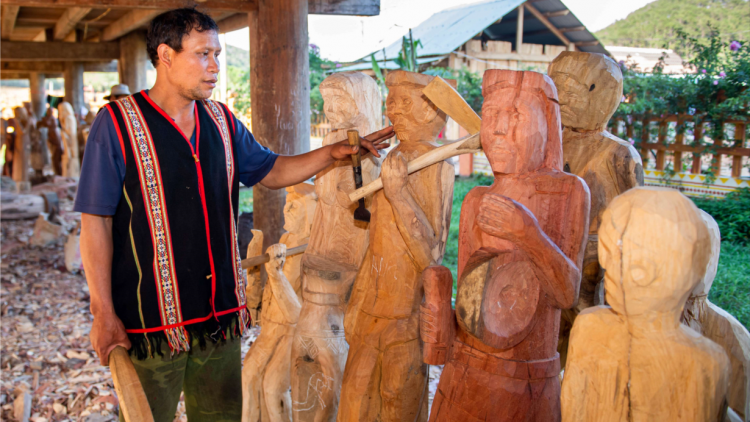 Cau Sơdàng trah mòn rùp nàng kah kơlôi cau neh sang rài