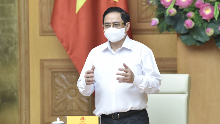 Thủ tướng lơh broă mờ ală mpồl lơh gơlik sơnơm vaccine rơcang sơndră kòp Covid-19