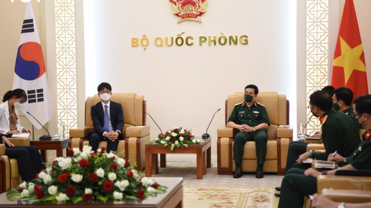 Bộ trưởng Quốc phòng wă Thứ trưởng Bộ Quốc phòng Hàn Quốc
