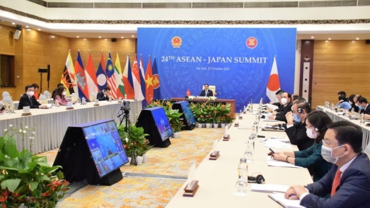 Thủ tướng tus bal pơrjum kuang bàng dờng màng mpồl ASEAN mờ lơgar Nhờk dơ̆ 24